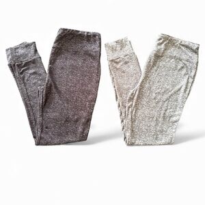 Women’s Danskin Soft Leggings Bundle Gray Size Large